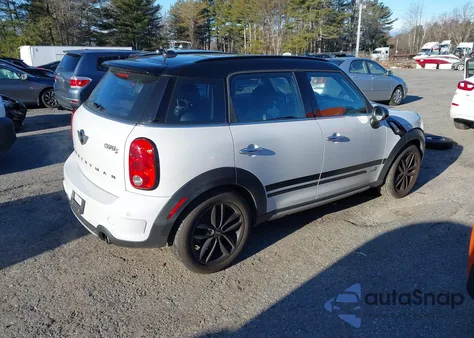 2016 Mini Countryman Cooper S z USA, uszkodzony, nr VIN WMWZC5C59GWT39735